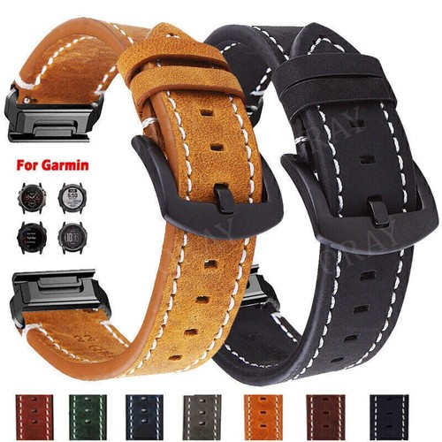 Quick fit leather watch - fit,