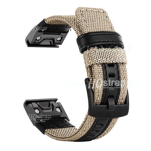 22mm 26mm nylon leather watch - 26mm,