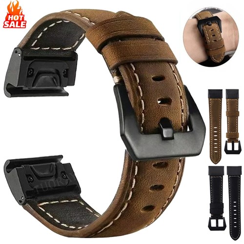 Leather watch band - band, strap