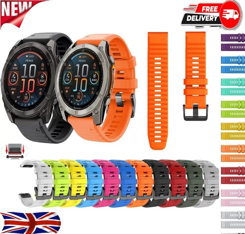 Quick fit silicone strap watch - fit,