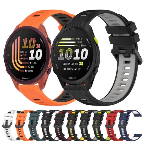 Silicone watch strap - 20mm, 22mm