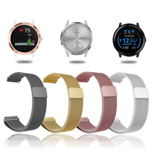 Milanese loop metal strap - metal, for