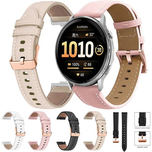 Leather watch band strap - band, for