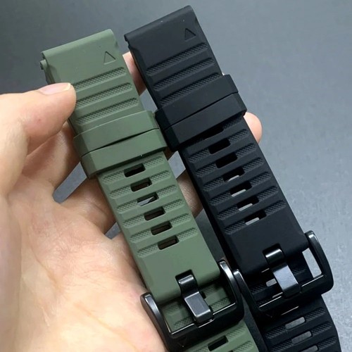 Quick fit silicone strap watch - quick,