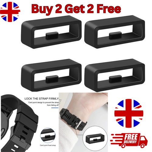 Black rubber watch - black,